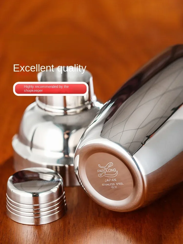 Hochwertiger, dicker Cocktail-Shaker aus Edelstahl