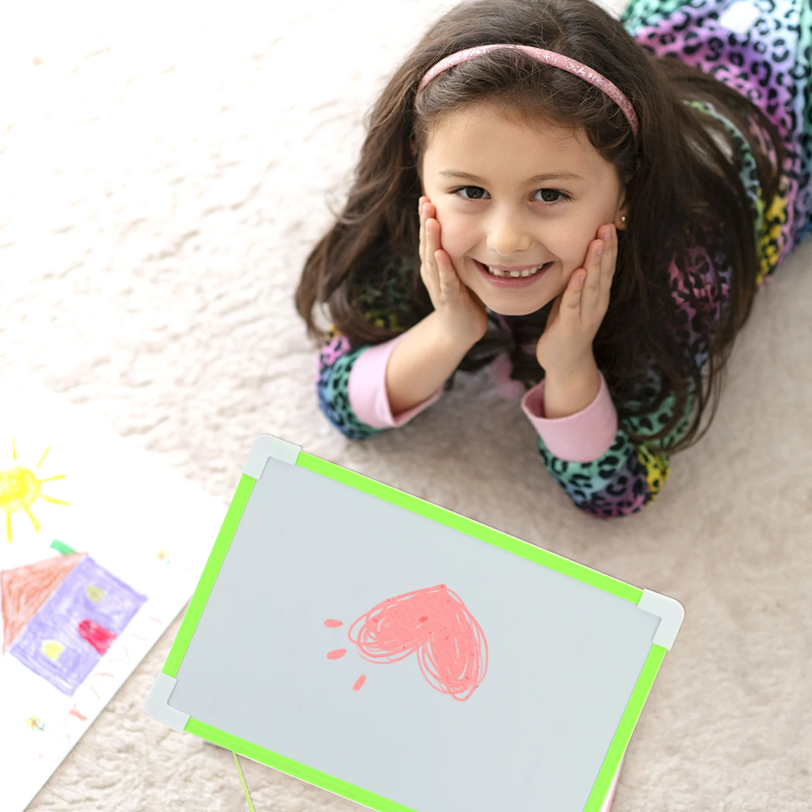 Memo Board Pizarrones Para Niños Double Fridge White Board Erasable Message Board Graffiti Magnetic Marker Board