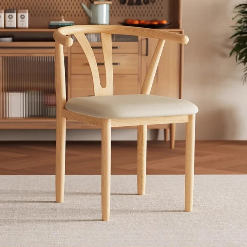 

Modern Dining Chairs Furniture Thickened Steel Pipe Tieyi Hotel Office Canteen Chair Soft Bag Negotiation Chair Backrest Stool