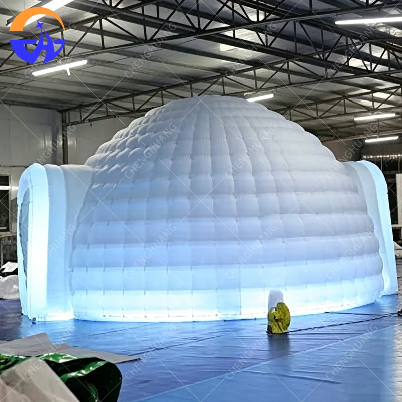 Custom White Inflatable Dome Tent Oxford cloth with blower for Event Display Decoration