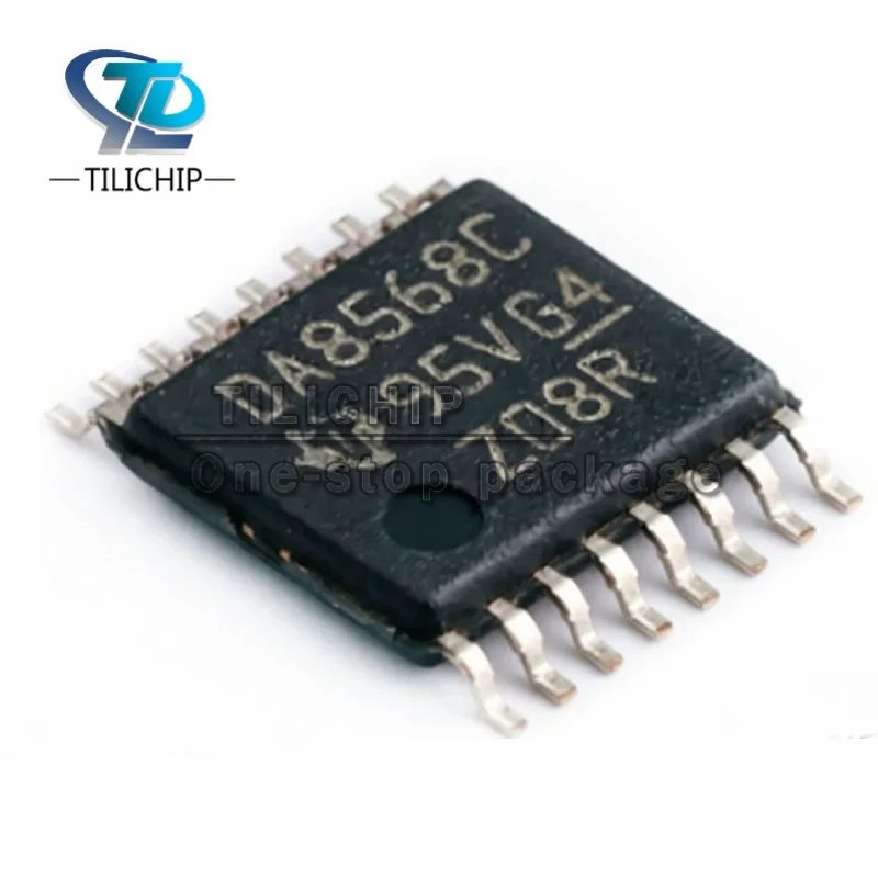 1PCS Brand new DAC8568ICPWR SMD TSSOP-16 Eight-Channel 12/14/16-Bit DAC Chip - Original
