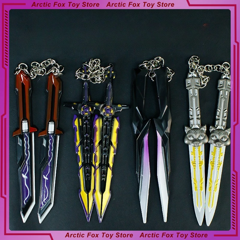 15cm novo jogo figura singularidade lâmina dupla periférica modelo de metal adereços decoração desktop ornamentos presentes aniversário brinquedos