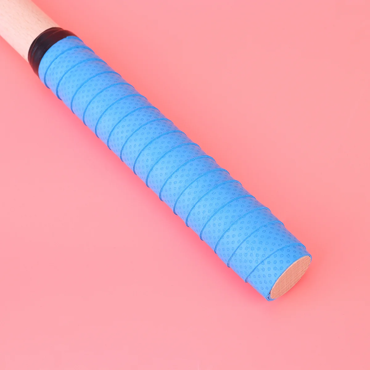 

1Pair Drum Stick Rubber Handle Portable Lightweight Wooden Drumsticks for Taiko Percussion Instruments Accessories Blue 35x2cm