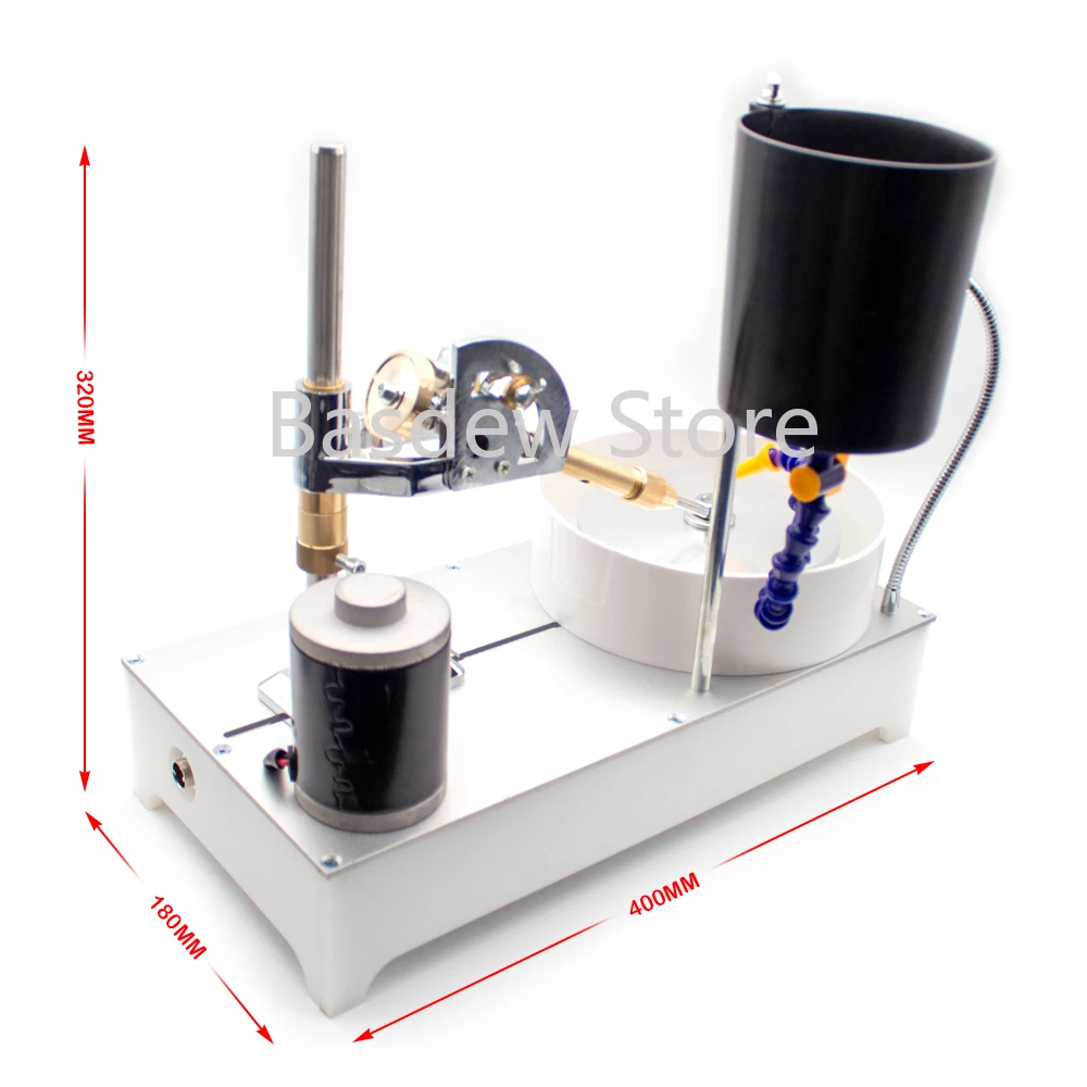 Gem, Jewelry Polishing Machine, Flat Grinder, Cutting Machine 2800RPM 120W Gem Grinding Facial Machine