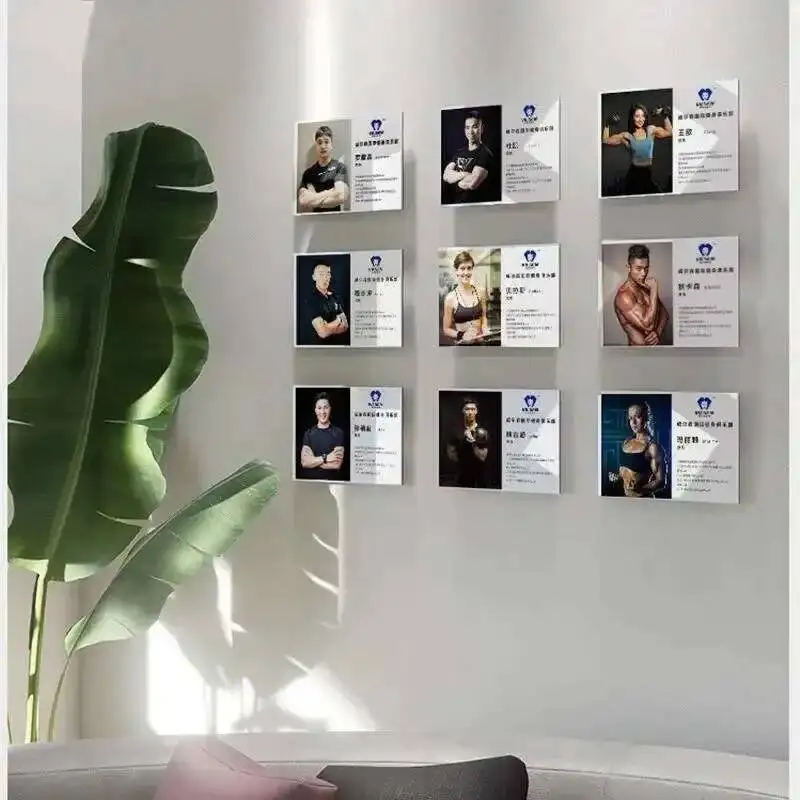 1PCS 8.5X11Inch Wall Mount  Acrylic Sign Holder Stand Restaurant Menu Paper Price Listing Picture Photo Poster Flyer Frame A4