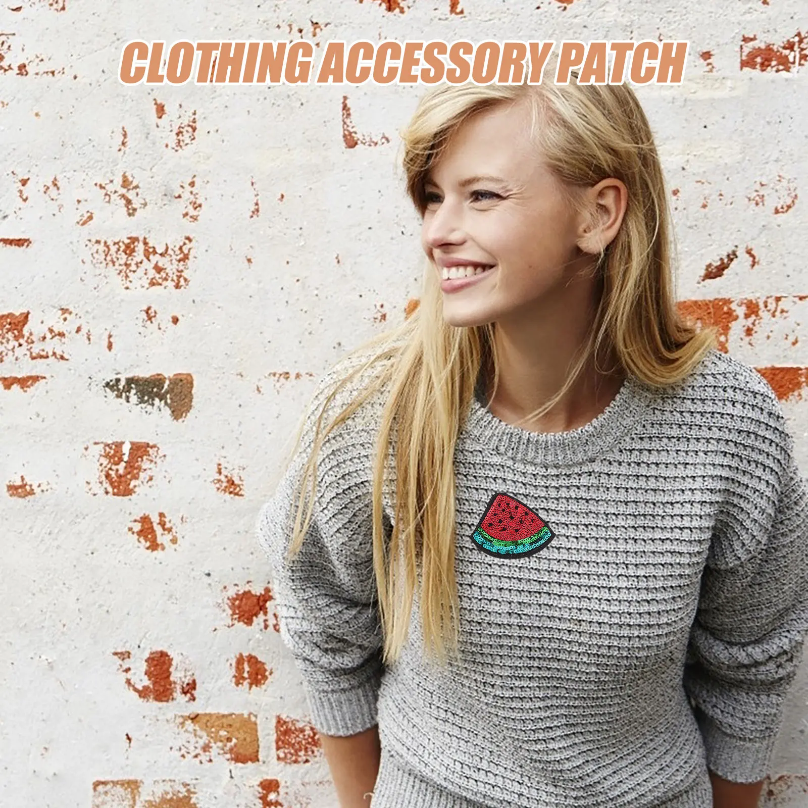 

5 Pcs Embroidery Label Clothing Cute Patches Candy Avocado Accessories Polyester Thread