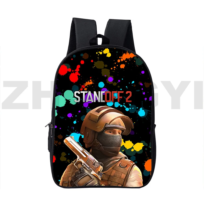 Unisex Mochila Standoff 2 Game Schoolbags 3D fashion causal Backpack Travel Bags Boys Waterproof Bag Fashion Cool Kids Rucksack