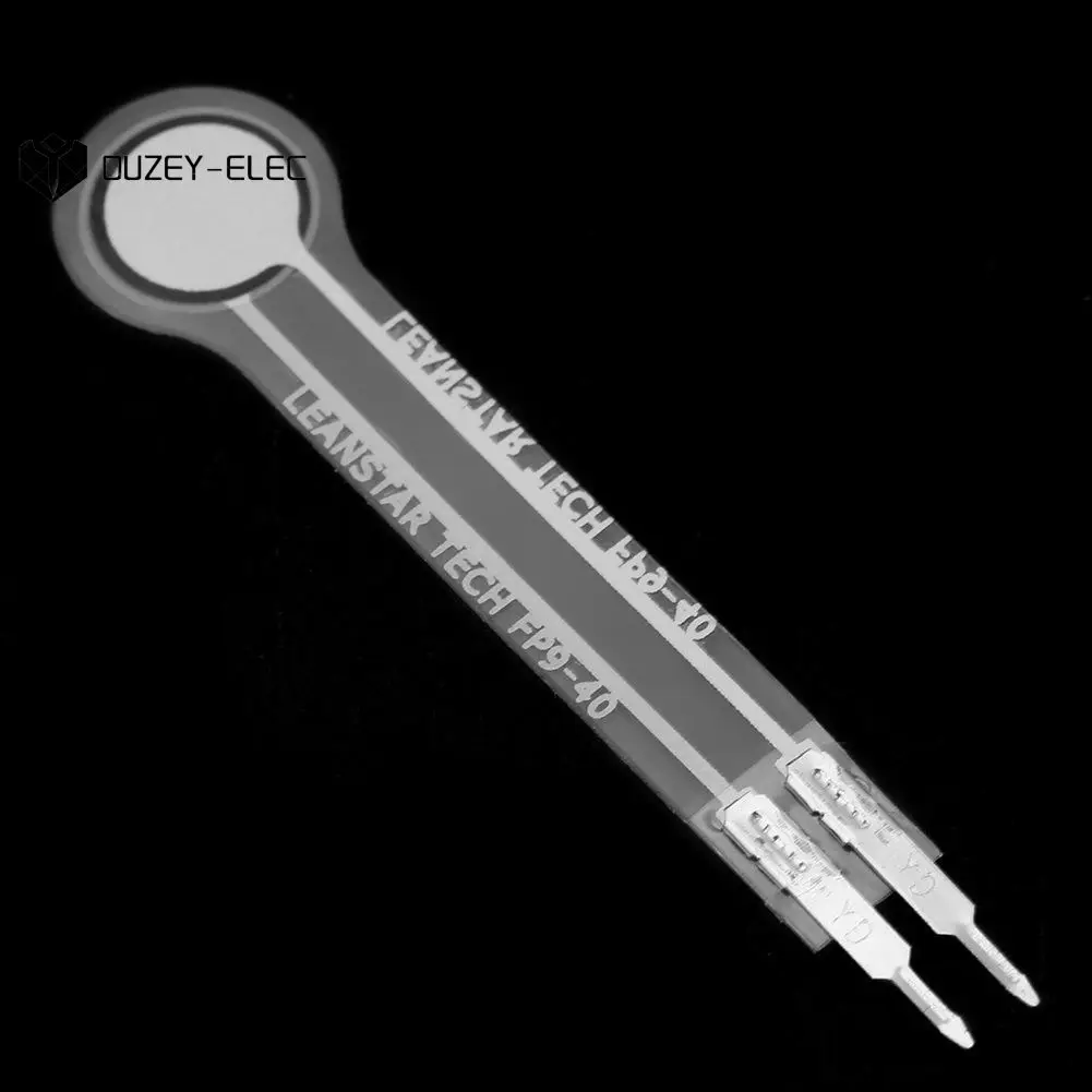 DF9-40 0-20kg lapisan tipis tipe resistensi tinggi tekanan Senso 20Kg Resistor tekanan fleksibel sinyal listrik Akurasi Tinggi
