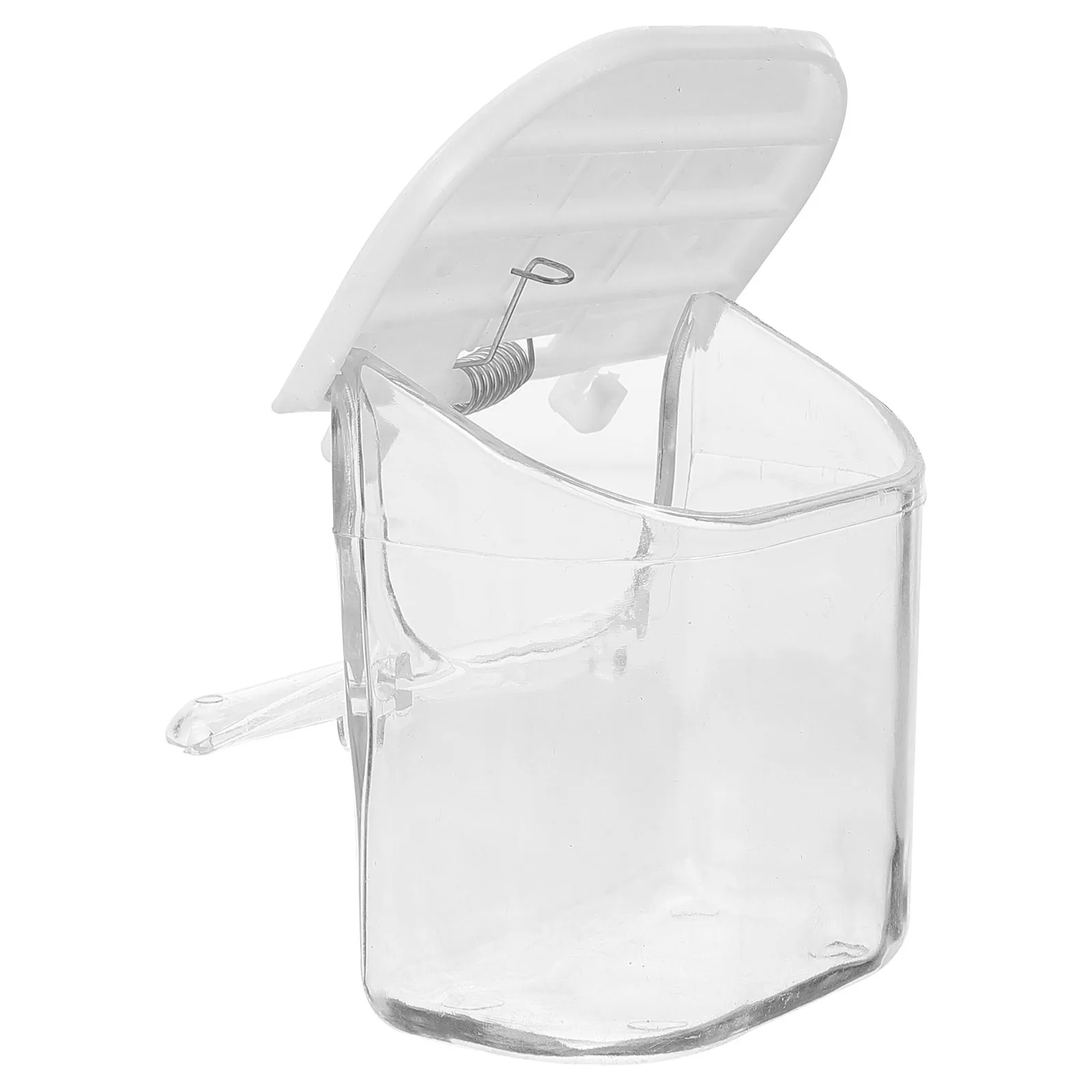 

Anti-Spill Bird Feeder Sturdy Food Container For Parrots Rabbits Hamsters Hanging Design Clean Bird Cage Supply