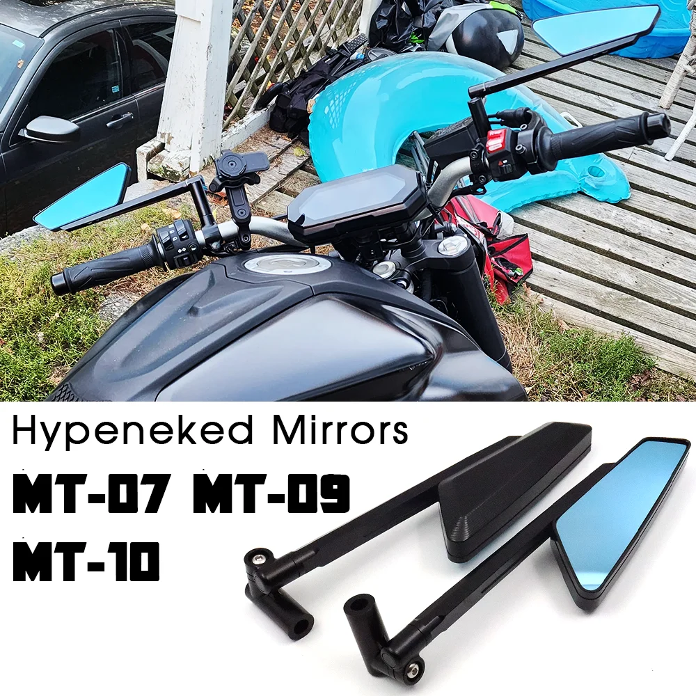 Motorcycles Hypernaked Mirrors for YAMAHA MT07 MT09 MT10 Accessories Adjustable Side Mirror MT 09 MT-07 MT-10 MT-09 GEN4