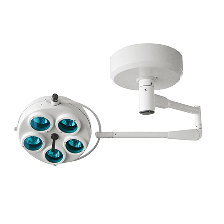 EUR VET Best Prices Ceiling Mounted Hole Type Cold Light 12 Holes Halogen Surgical Shadowless Lamp