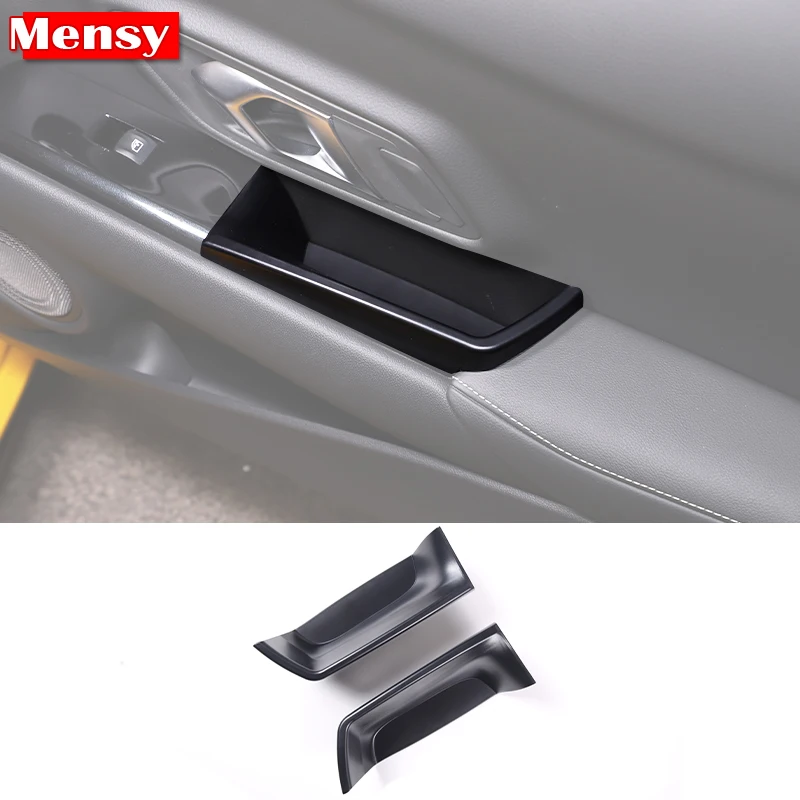 Door Armrest Storage Box For Toyota GR Supra A90 MK5 2019-2023 ABS Car Groove Holder Car Accessories