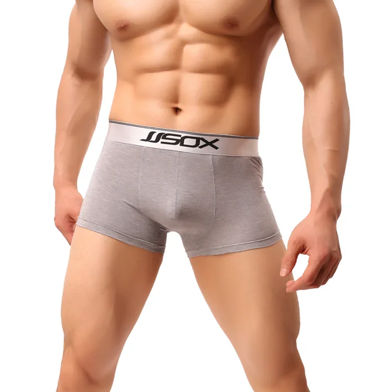 Sexy Boxers Men's Lingerie Underwear Modal Sissy Trunks Convex Breathable Underwear Intimate Boxers Underpants
