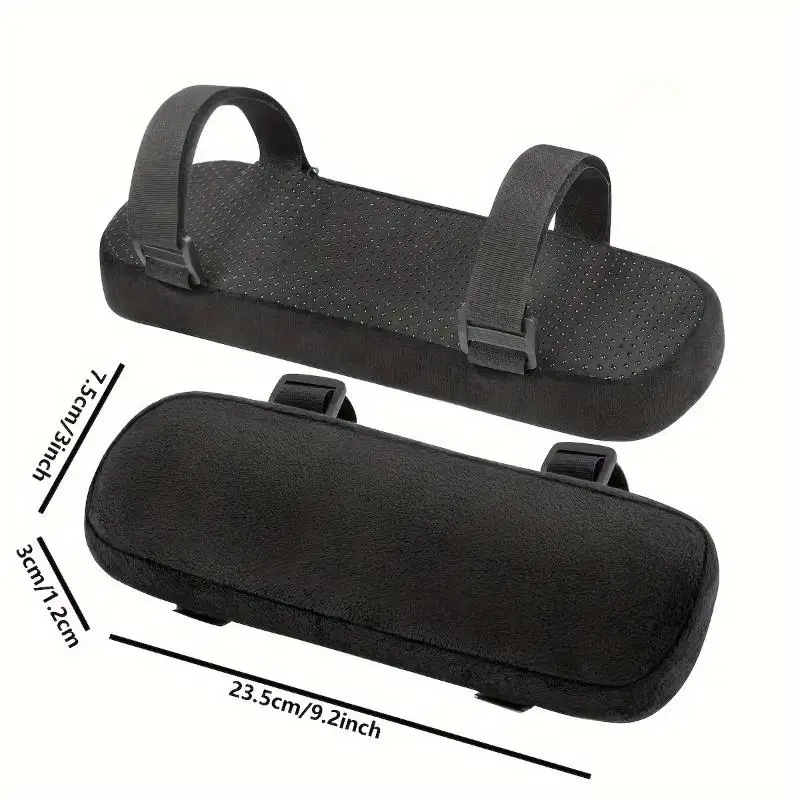 Removable Armrest Elbow Cushion 1/2Pcs Soft Memory Foam Suitable for Home Office Desk Chair Arm Support Pad