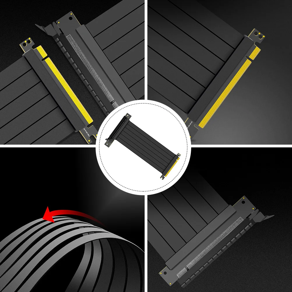 

40Cm Pci-E 3.0 Riser Cable Extension Port Adapter For Gpu High Speed Graphics Card Extender Computer Hardware Accessory Pcie