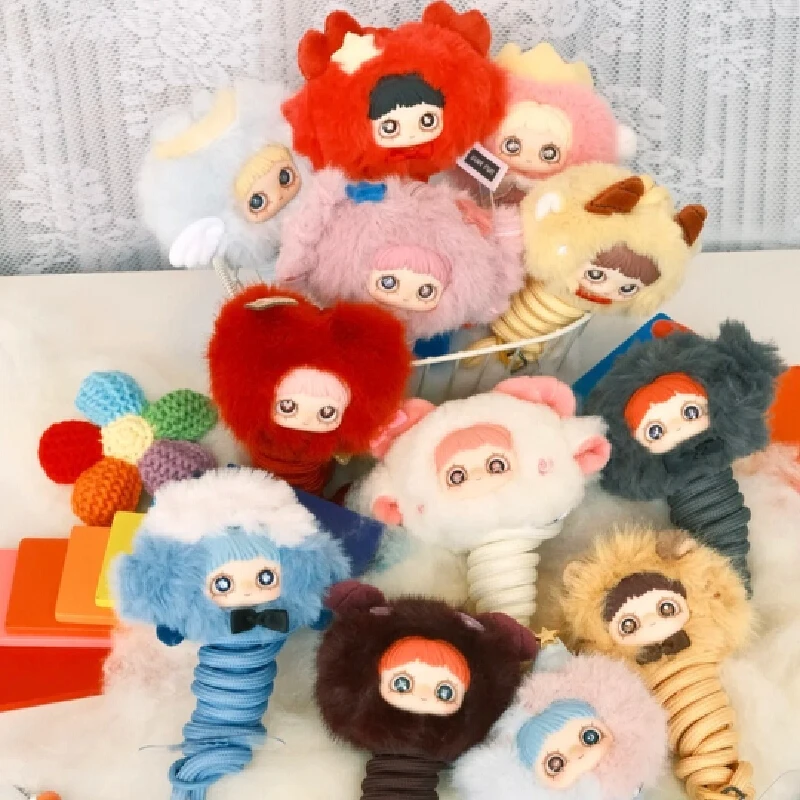 

Maymei V7 плюшевая глухая коробка, история гороскопа, сумка-сюрприз, аниме, виниловая плюшевая загадочная коробка, ремешок для телефона, кавайная кукла, игрушки, подарок на день рождения