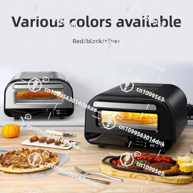 Professional Grade 450 ° C Multi-functional Household Pizza Oven Outdoor Commercial 12-inch Pizza Machine Baking Oven.