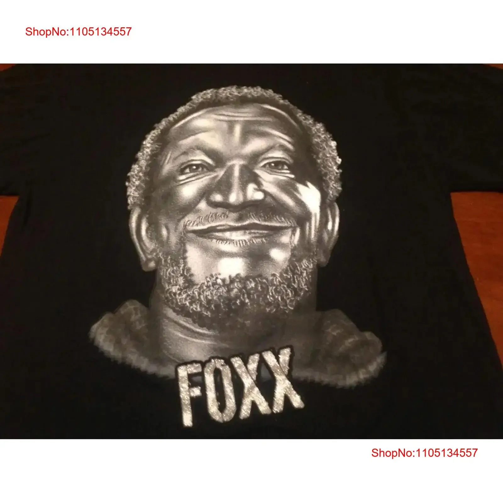 VTG Style 80s Redd Foxx Big Face T Shirt Classic Black S 2345XL 1H0112 vintage Washed graphic Comfortable designer clothes Soft