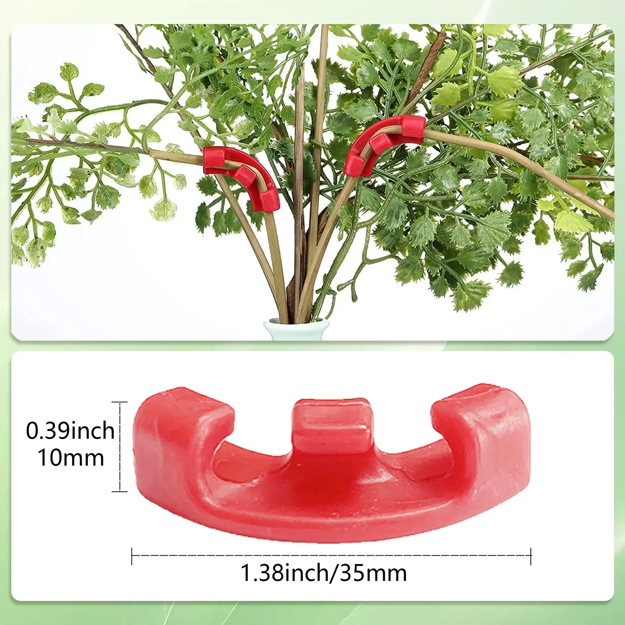 Easy Use 10-100pcs 90 Degree Plant Bender for Low Stress Training LST Gardening Tool Set Green Plastic Branch Clip Stem Trainer