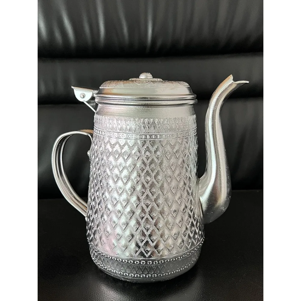 

Southeast Asian retro kettle large capacity household thermos kettle carved restaurant special teapot