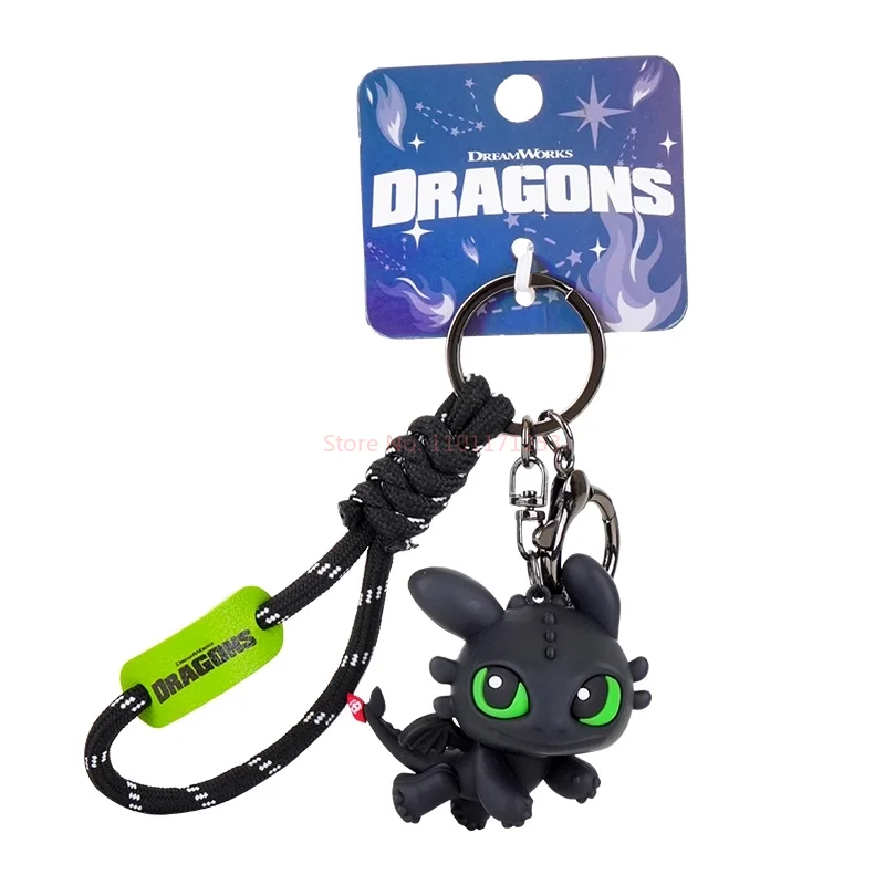 Authentic Dragon Taming Master Flying Toothless Boy Keychain New Bag Pendant Small Accessories Car Keychain