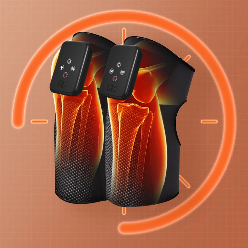 Knee Support Brace - Heated and Vibration Leg Knee Massagers