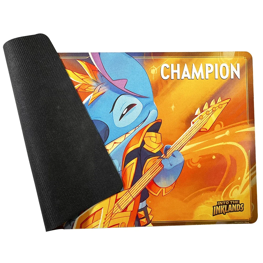 Lorcana TCG Game Playmat Stitched Edge Stitch Rock Star Board Game