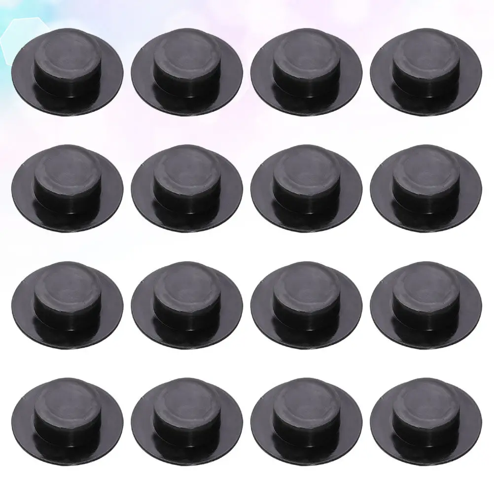 

100Pcs Mini Clown Hats Material DIY Crafts Handmade Party Decorations Mini Hat Caps for Kids Classroom Events
