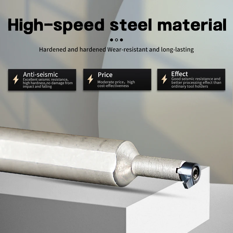 Imagem -02 - Pequeno Buraco Entalhando Cortador Bar Torno Cnc Hard Metal Deep Groove Turning Tool Mb05gr 07gr 09gr 11gr