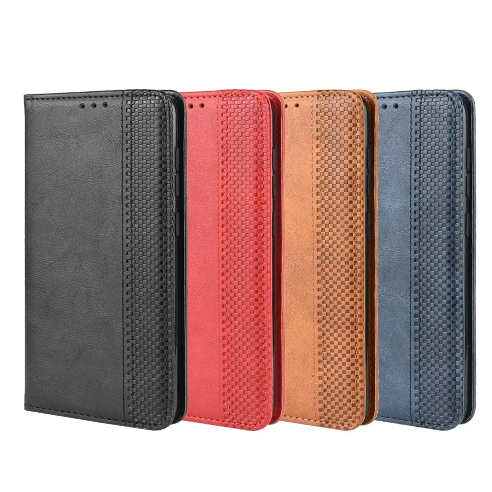S24 S23 Ultra Leather Case For Samsung Galaxy S24 S23 S22 S21 S20 FE Note 20 Ultra 10 Lite 9 S10 Plus Wallet Flip Case Cover