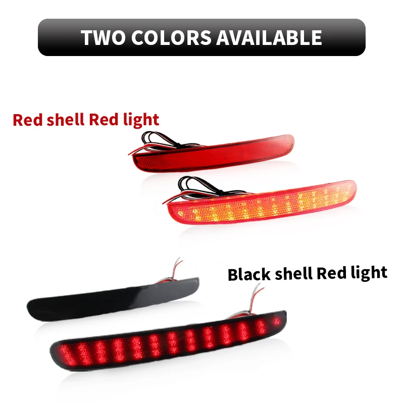 

Светодиодный задний противотуманный фонарь, бампер, стоп-сигналы для Honda N-Box 2021-2024, дымчатые красные линзы, светодиодный задний фонарь, стоп-сигнал, отражатель бампера