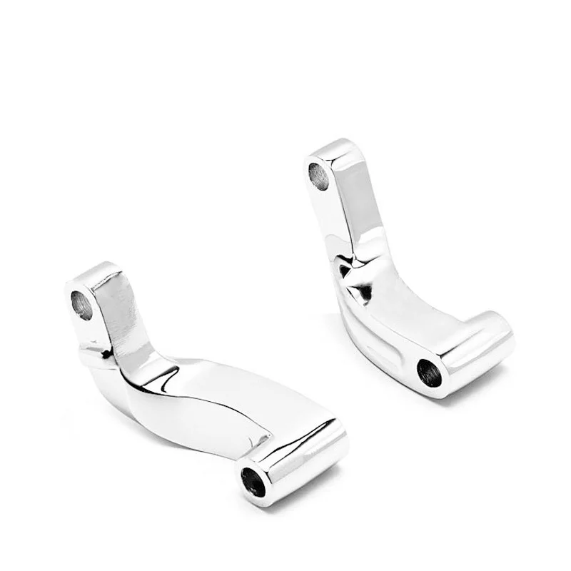 Adaptador de extensión de ajuste de código de espejo retrovisor de aleación de aluminio CNC para modificación de motocicleta Harley