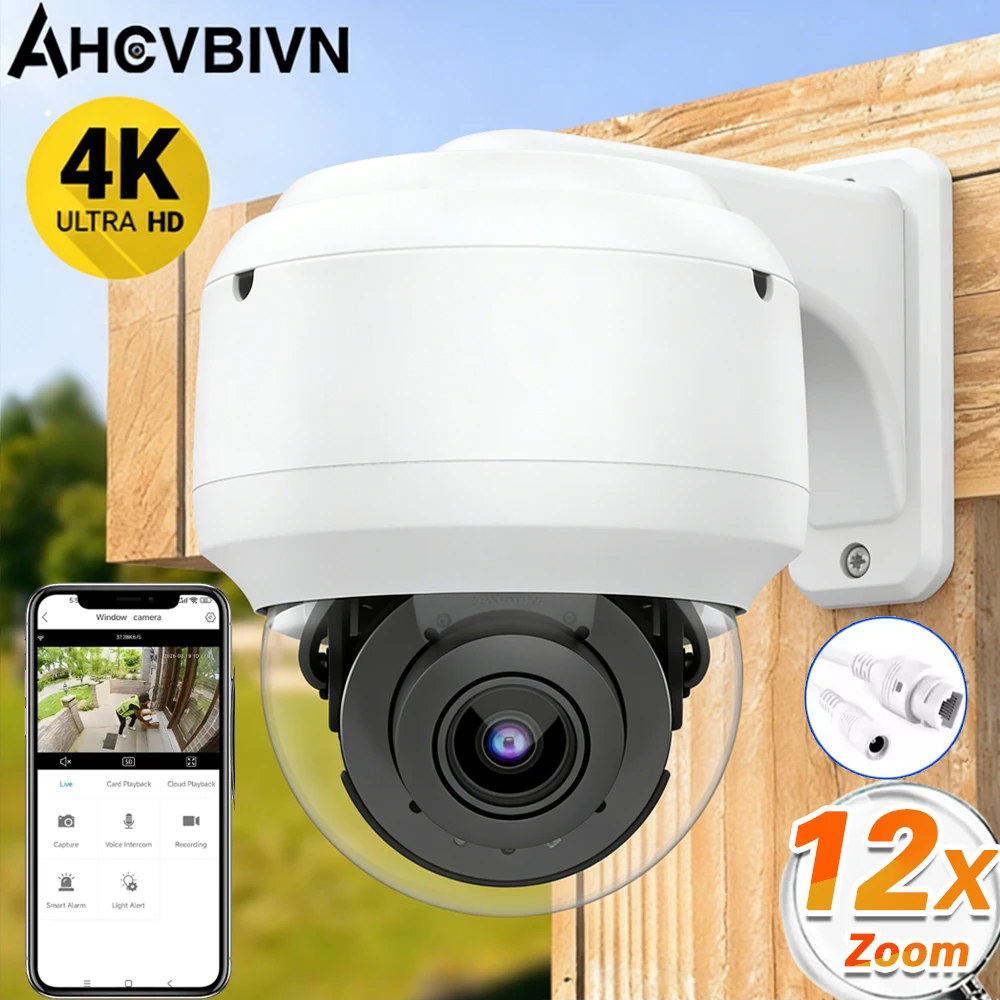 4K 8MP Poe Ip Ptz C…
