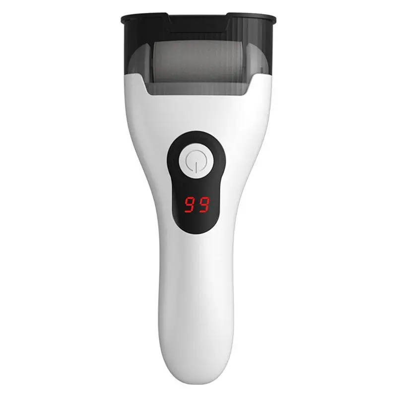 A23F-Electric Callus Remover For Feet With 3 Grinding Heads Rechargeable Foot Scraper Pedicure Machine Callus Remover Tools