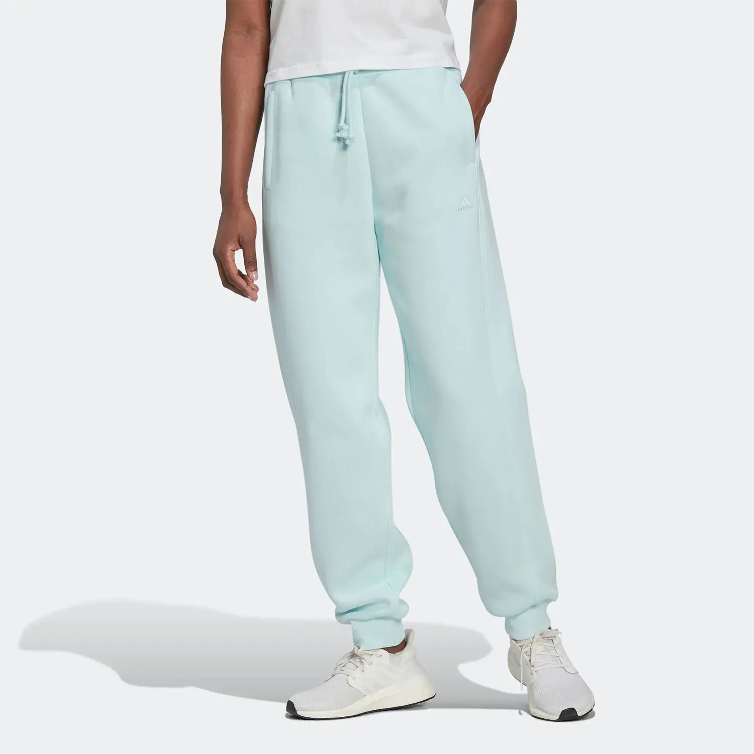 Adidas Originals Women's Loose Fit Fleece Jogging Pants HN4233