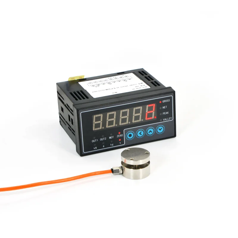

Mini Load Cell Weighing Sensor + Indicator display,Test Tension and Compression Force Weight Pressure Sensor for Scale