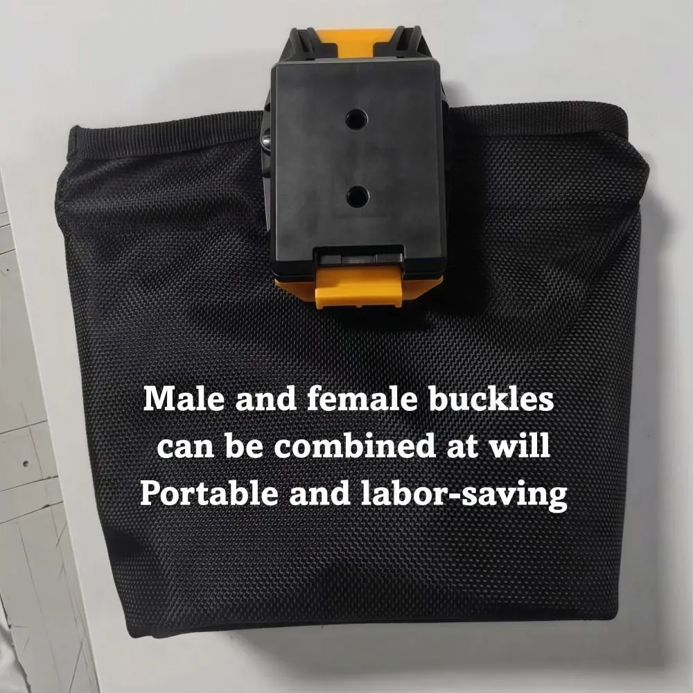 High Quality Sturdy ABS Waist Buckle Quick Attach Compatible Waist Bag Clip Durable Replacement Tool Belt Professional Use