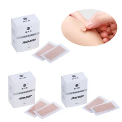 100Pcs/box Multi-Condition Ear Seed Acupressure Kit Disposable Press Needle Ear Seeds Acupuncture Vaccaria Plaster Bean Massagee