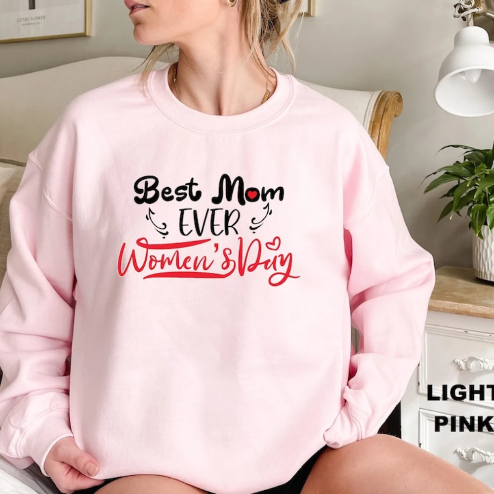 International Women's Day Sweatshirt Women's Empowerment 8 March Working Women's Long-sleeved Sweater 8 March Feminist Sweater