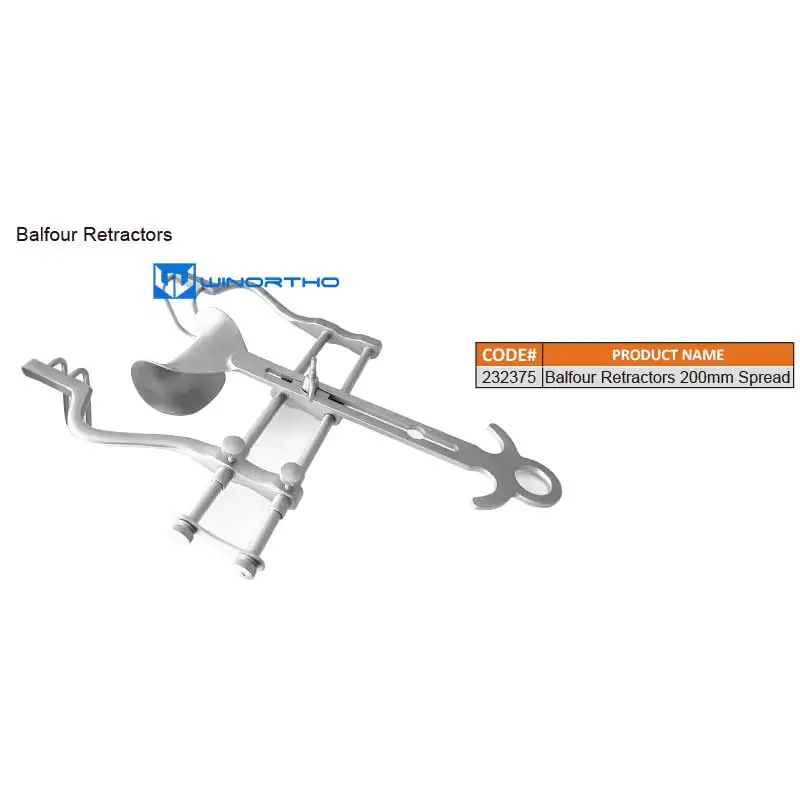 Balfour Retractors  Finnochetto small veterinary orthopedic instruments  pet animal surgical Compression winortho