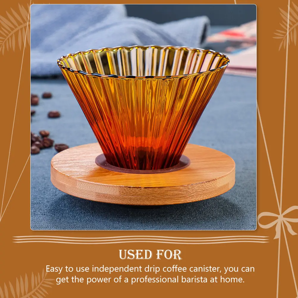 

Shaped Coffee Pot Funnel Filter Delicate Kettle Bottle Accessories Decorative Dripper Travel