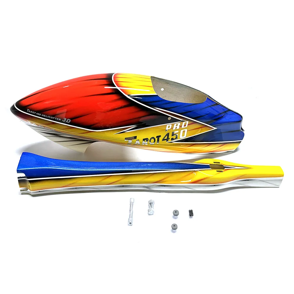 Original Tarot 450 Glass Fiber Canopy for Align trex 450 Pro DFC Helicopter