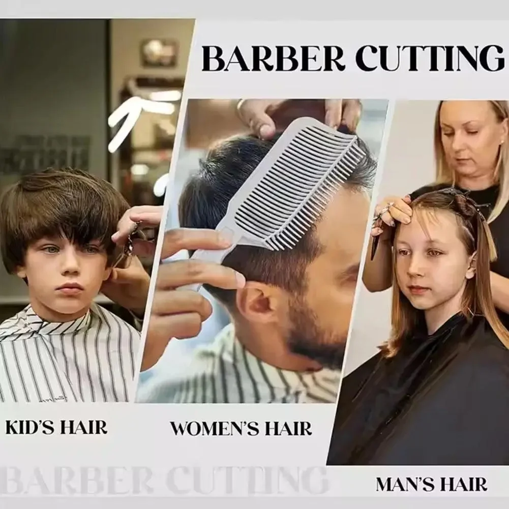 DIY Home Hair Trimming Haircuts Curved Headband Barber Fade Combs Set Hair Cutting Tool For Gradient Hairstyle Shaving Template image 2