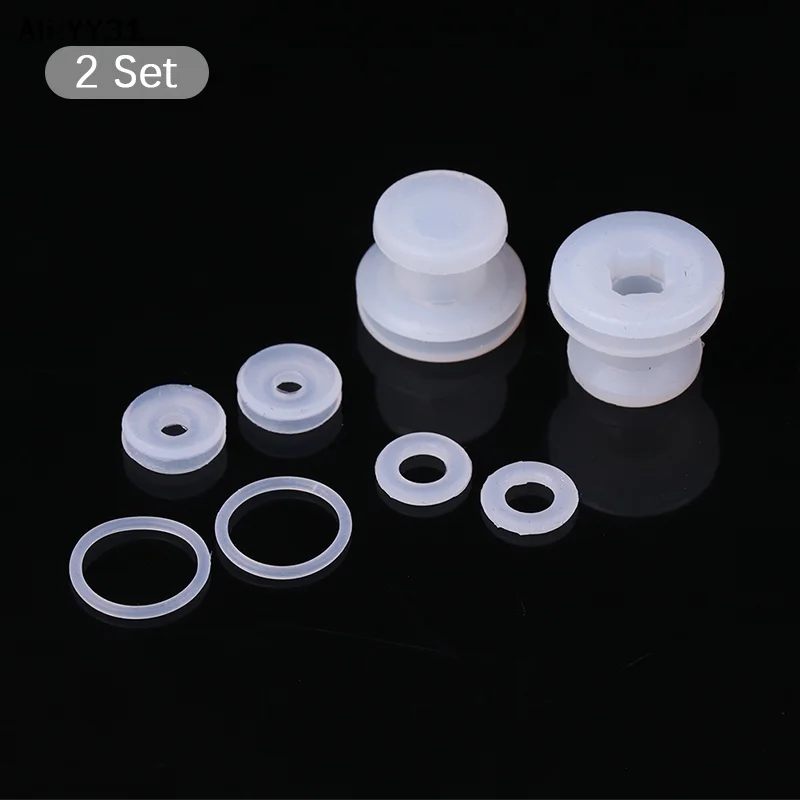 【Ao3】4Pcs/set Ball Float Valve Seal Ring Silicone Electric Pressure Cooker Parts Seal Gasket