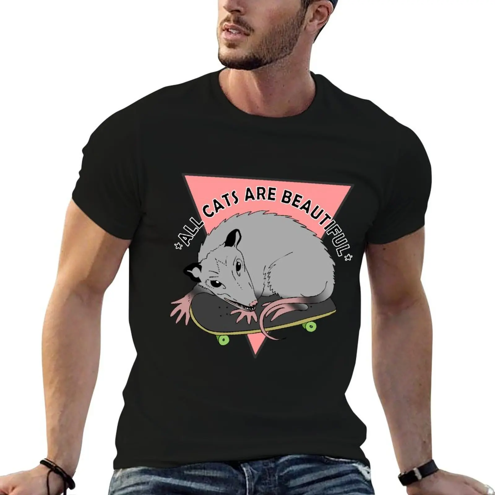 

prints cats are shirts skateboarding anime shirt opossum T-Shirt all t t beautiful t oversize man with shirts summer