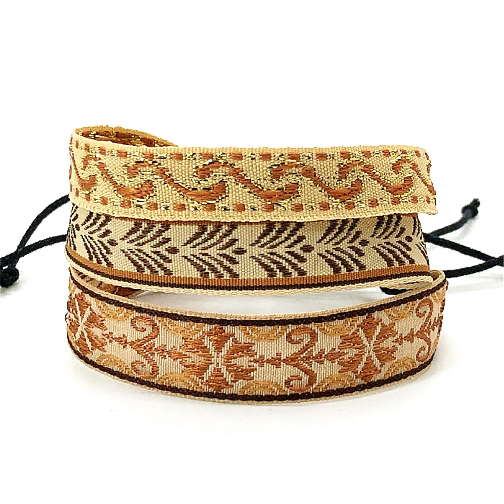 3pcs/Set Boho Ethnic Wrap Friendship Couple Men\' Bracelet For Woman Bracelets Bangles Jewelry Set Wholesale Accessories Dropship