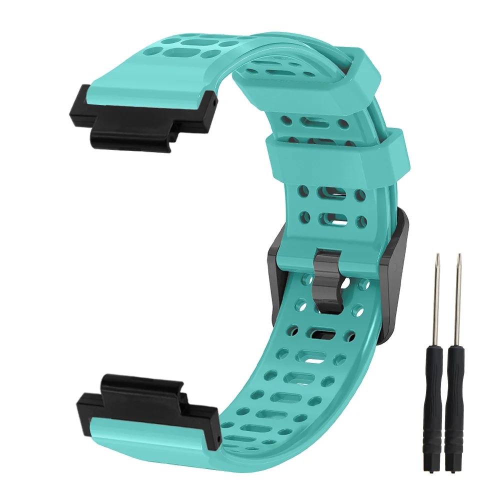 

Breathable Sport Band For Garmin Forerunner 230/220/235/620/630/735XT Strap Bracelet Air Hole Silicone Smart Watch Accessories