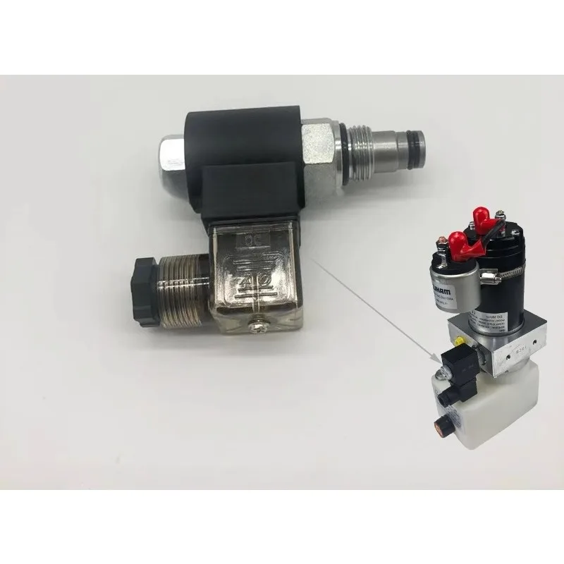Parts are suitable for electric forklift pressure relief drop valve solenoid valve core  fork small King Kong pump station