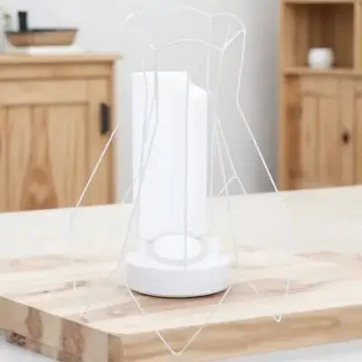 

DIY Lampshade Wire Frame Ring for E27 Socket Desk Lamp Chandelier Light Cage Guard Metal Lamp Shade Holder Vintage Style