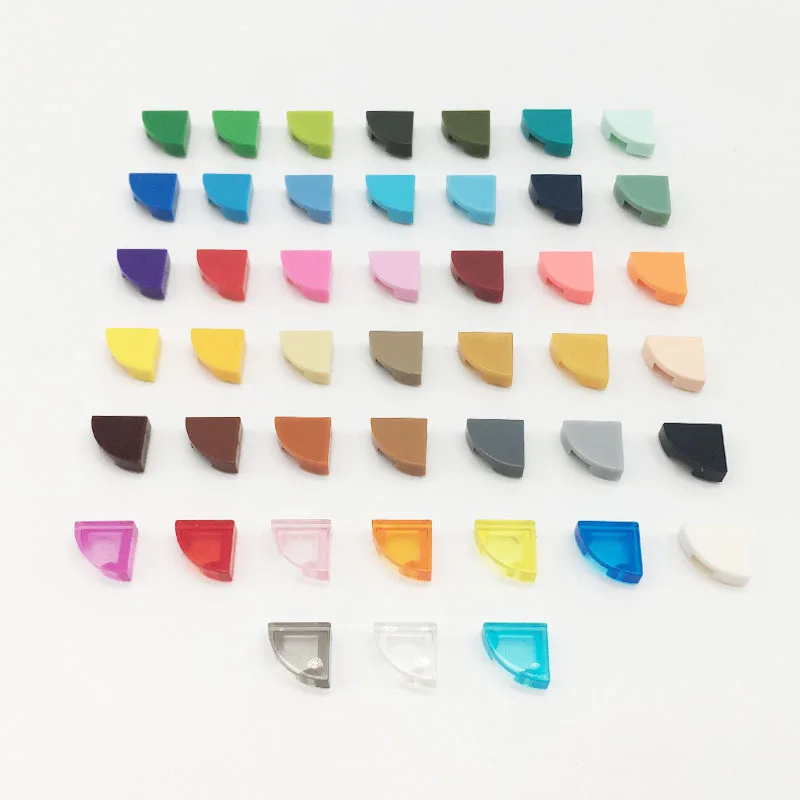 Building Block Assembly Accessories Cross-border MOC Small Particle 1x1 1/4 Round Glossy Panel 1307 Compatible with LEGO 25269
